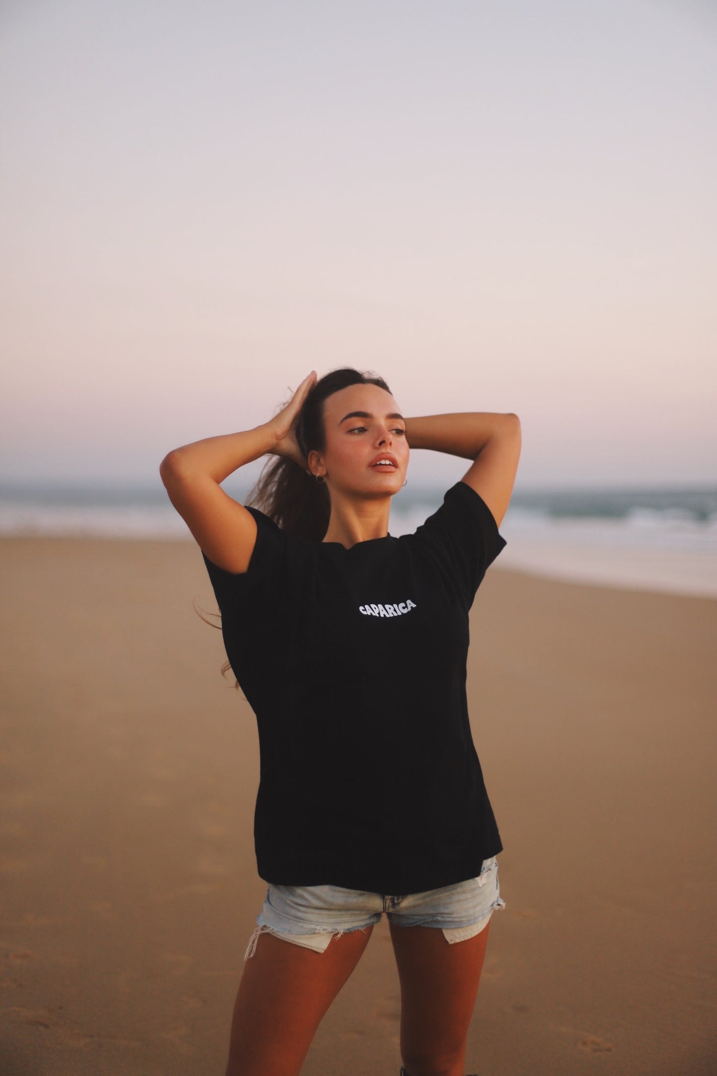 TEE "FIRST FEEL" BLACK