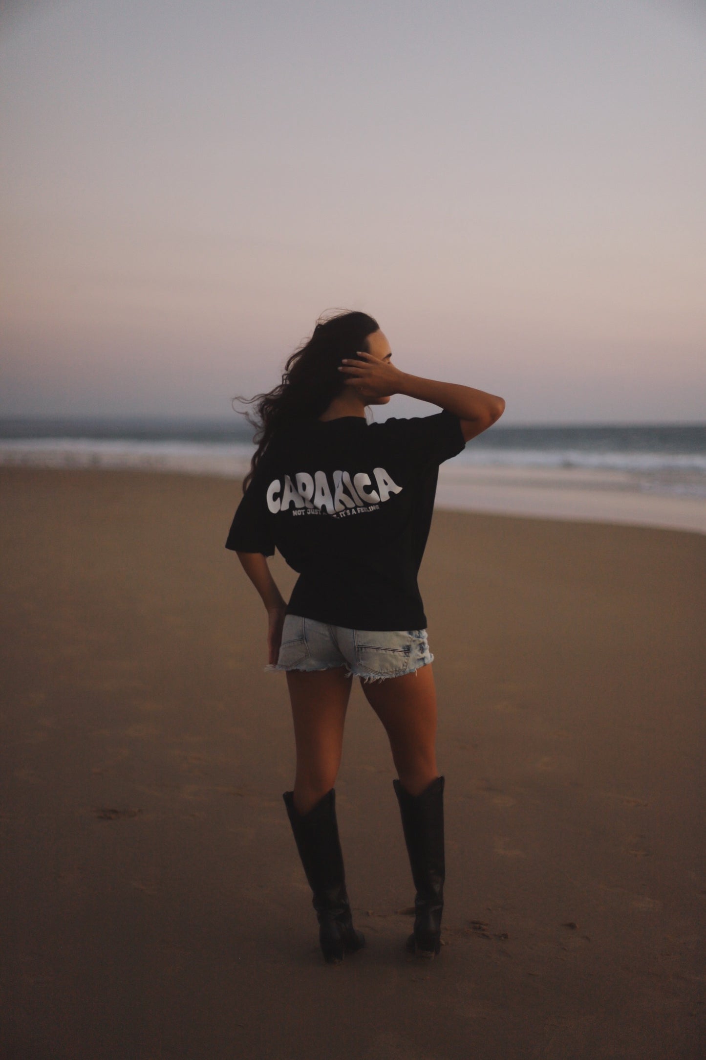 TEE "FIRST FEEL" BLACK