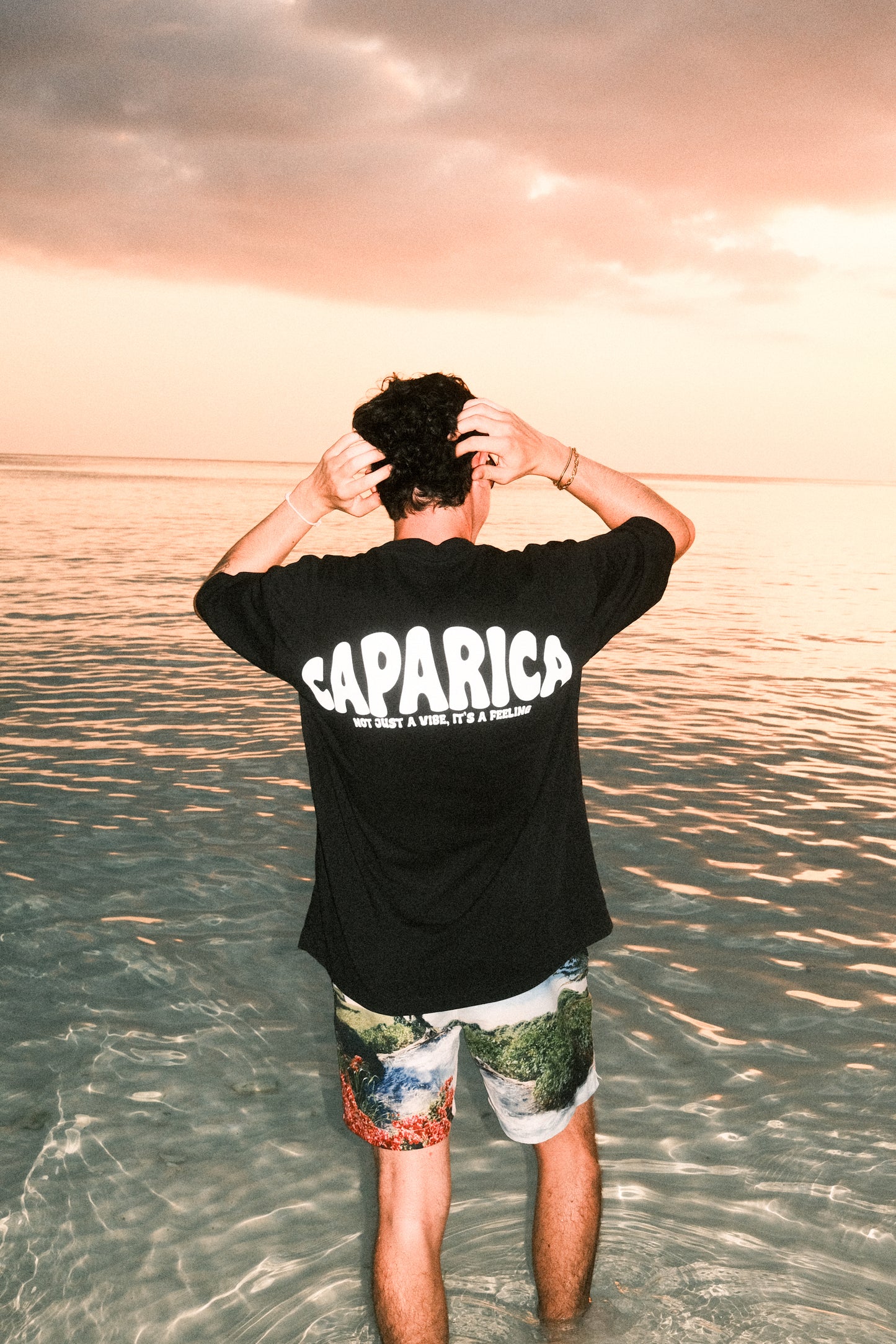 TEE "FIRST FEEL" BLACK