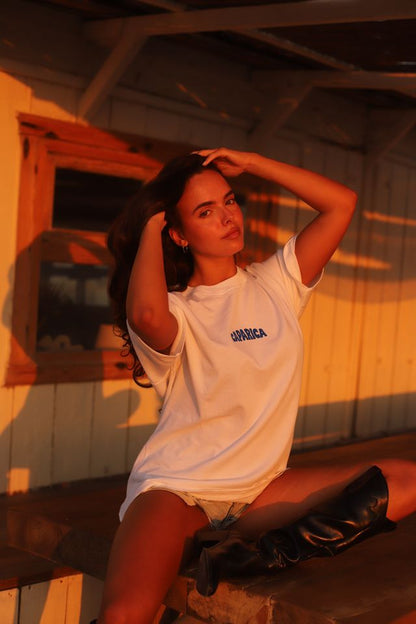 TEE "FIRST FEEL" WHITE